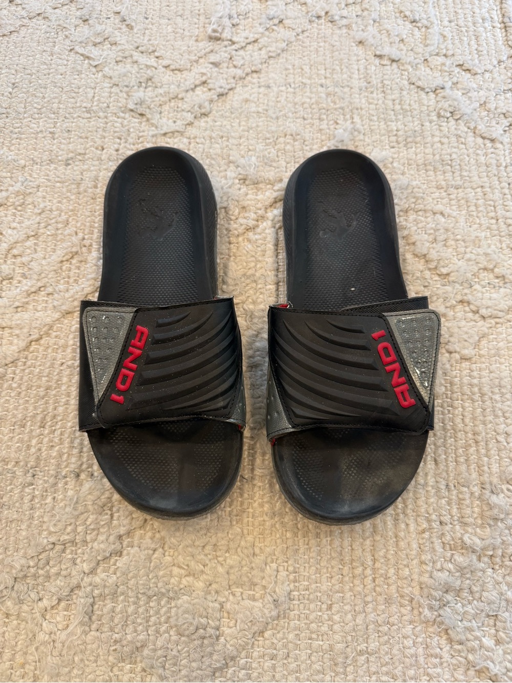 AND1 Slide Sandals, Men's Size 12